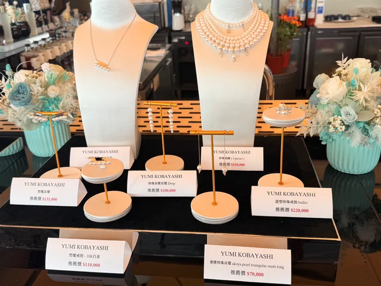 小林優美同名品牌「YUMI KOBAYASHI」珠寶推薦。陳揚盛攝