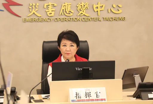 台中颱風假天氣平靜 盧秀燕籲勿輕忽:睡到飽,別亂跑