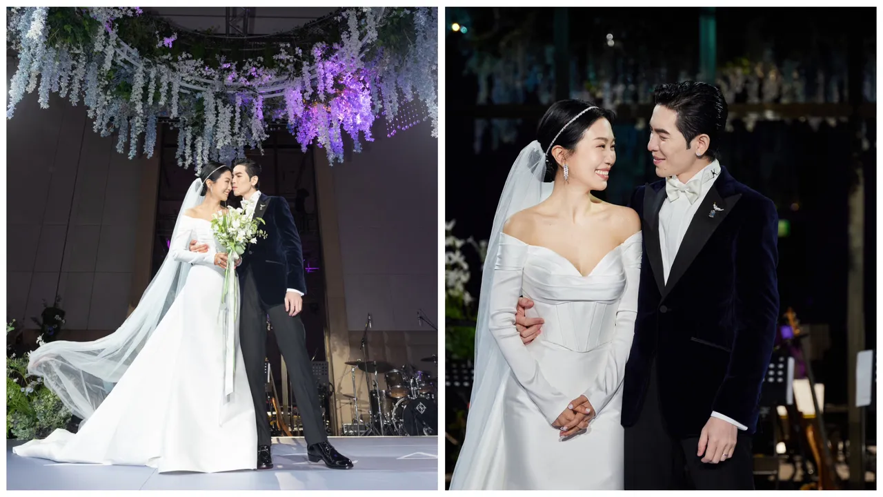 Summer（左）、蕭敬騰（右）全身行頭相當華麗。喜鵲娛樂提供