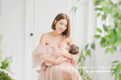 劉伊心陣痛12小時生下小公主 絕美寫真曝真實產後身材