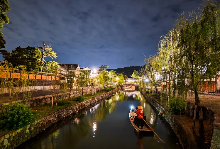 倉敷美觀地區是來岡山必遊的風景名勝。田欣雲攝影