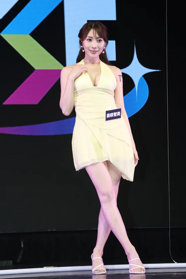 森咲智美在日本有「國民情婦」稱號。彭欣偉攝