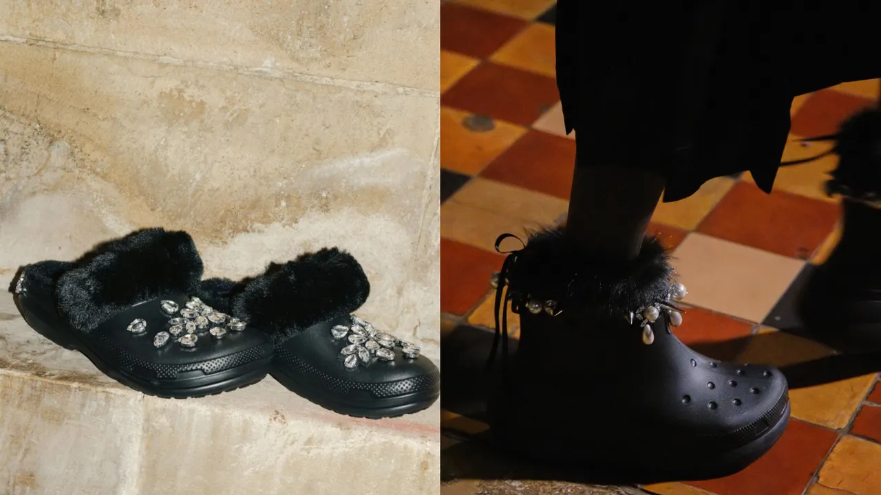 Simone Rocha X CROCS推出秋冬聯名款。品牌提供