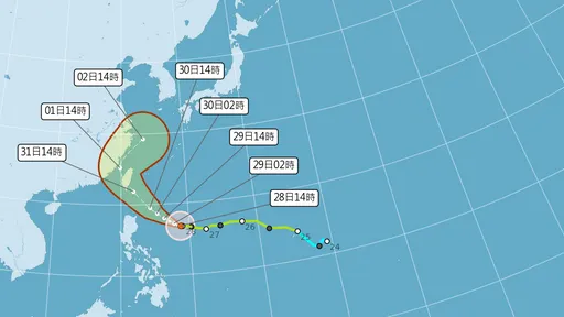 康芮颱風將襲台?今明成關鍵 農民祈禱:拜託...要割稻了