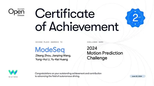 鴻海研究院推新世代多模態軌跡預測模型ModeSeq 加速自駕領域發展