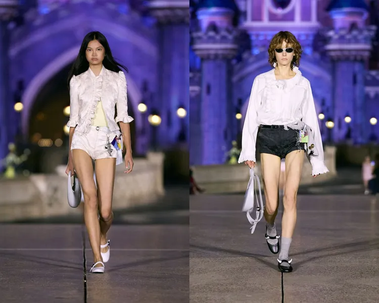 Coperni在巴黎迪士尼樂園舉辦夢幻大秀。翻攝coperni IG