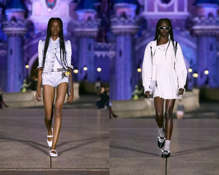 Coperni在巴黎迪士尼樂園舉辦夢幻大秀。翻攝coperni IG