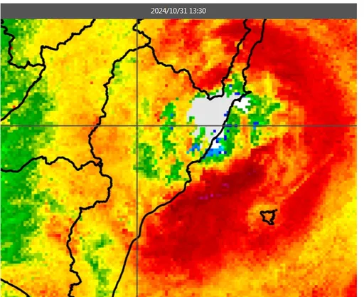 康芮颱風已登陸台東 注意!這區首當其衝「強風暴雨到明天」