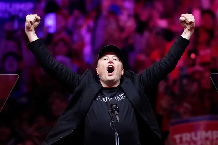 馬斯克撩下去，力挺川普。美聯社