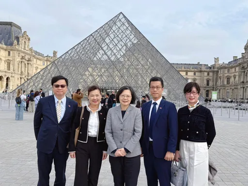 蔡英文抵巴黎　美媒爆：未來幾週將訪美國