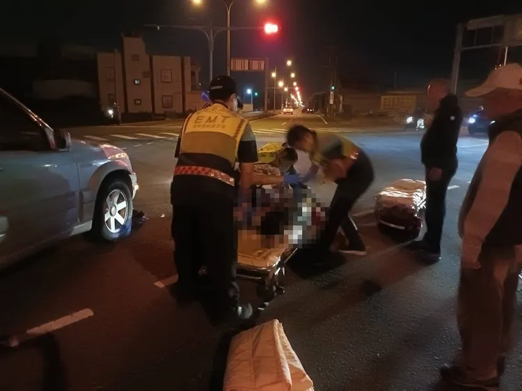 彰化伸港陳姓3姊弟今年2月下課返家途中，過馬路時被休旅車撞飛，造成2死1傷。資料照片