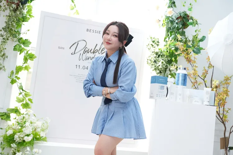 闆妹雙11回饋粉絲準備超多大禮。彭欣偉攝     