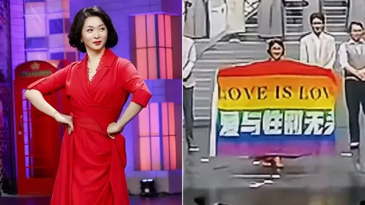 疑舉彩虹旗被禁演　勇氣沒了？舞蹈家金星瞎掰過程被影片打臉