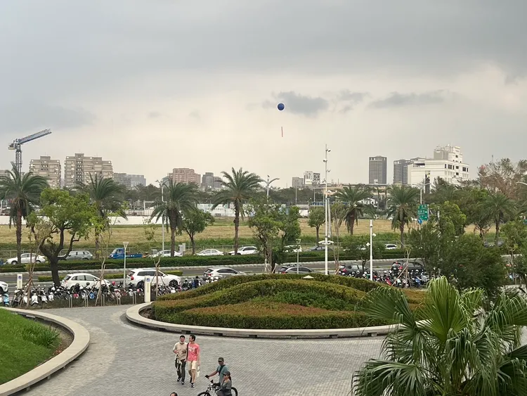 國泰重劃區被視為東高雄未來軸心，華友聯於區段有土地超過5500坪。葉家銘攝