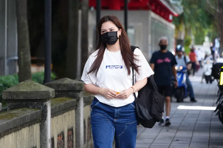 鍾沛君今天上午親自到高院聽判。彭欣偉攝