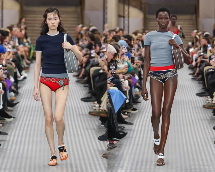 Miu Miu 2025春夏大秀。品牌提供