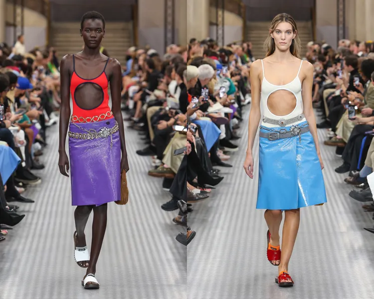 Miu Miu 2025春夏大秀。品牌提供