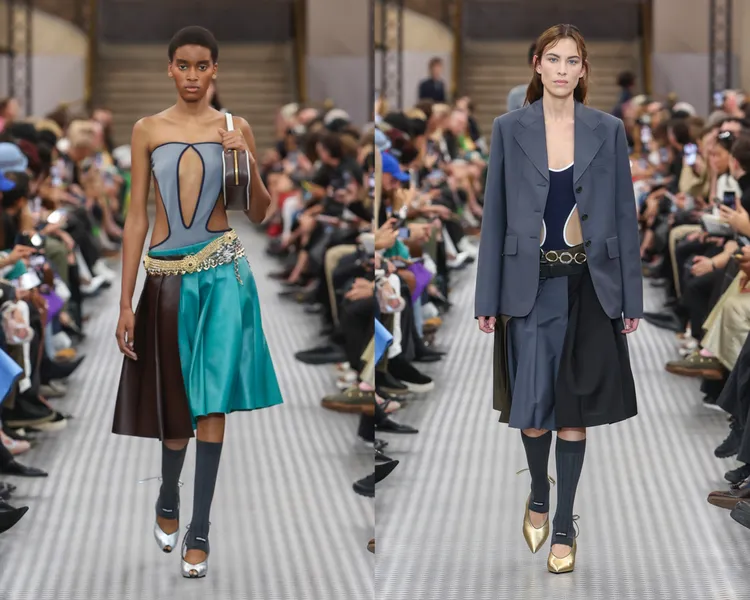 Miu Miu 2025春夏大秀。品牌提供