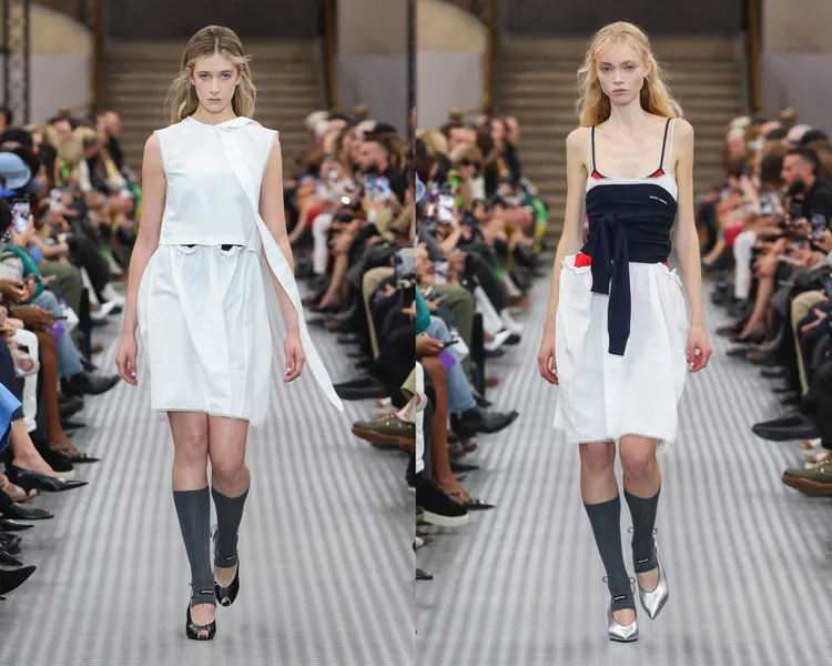 Miu Miu 2025春夏大秀。品牌提供