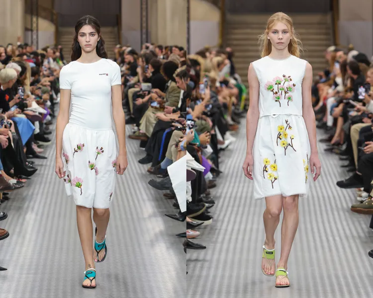 Miu Miu 2025春夏大秀。品牌提供