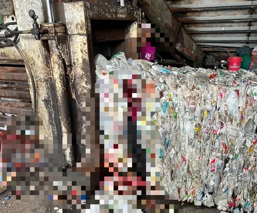 雲林驚悚意外!回收場女工跌入攪拌機 多處遭「攪碎」慘死