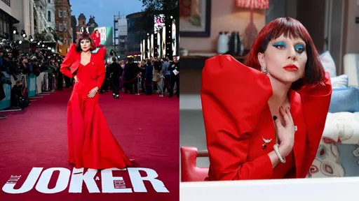 女神卡卡「小丑女」入魂 CELINE禮服搭Tiffany珠寶渾身都是戲