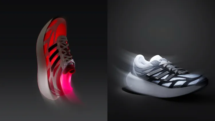 ADIZERO ARUKU首發端出烈焰紅、曜石黑2大配色。品牌提供