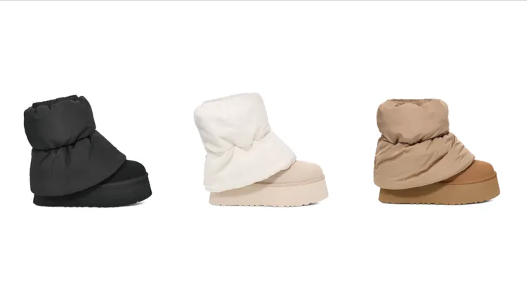 Hanni同款Classic Mini Dipper Puffer，各8680元。品牌提供