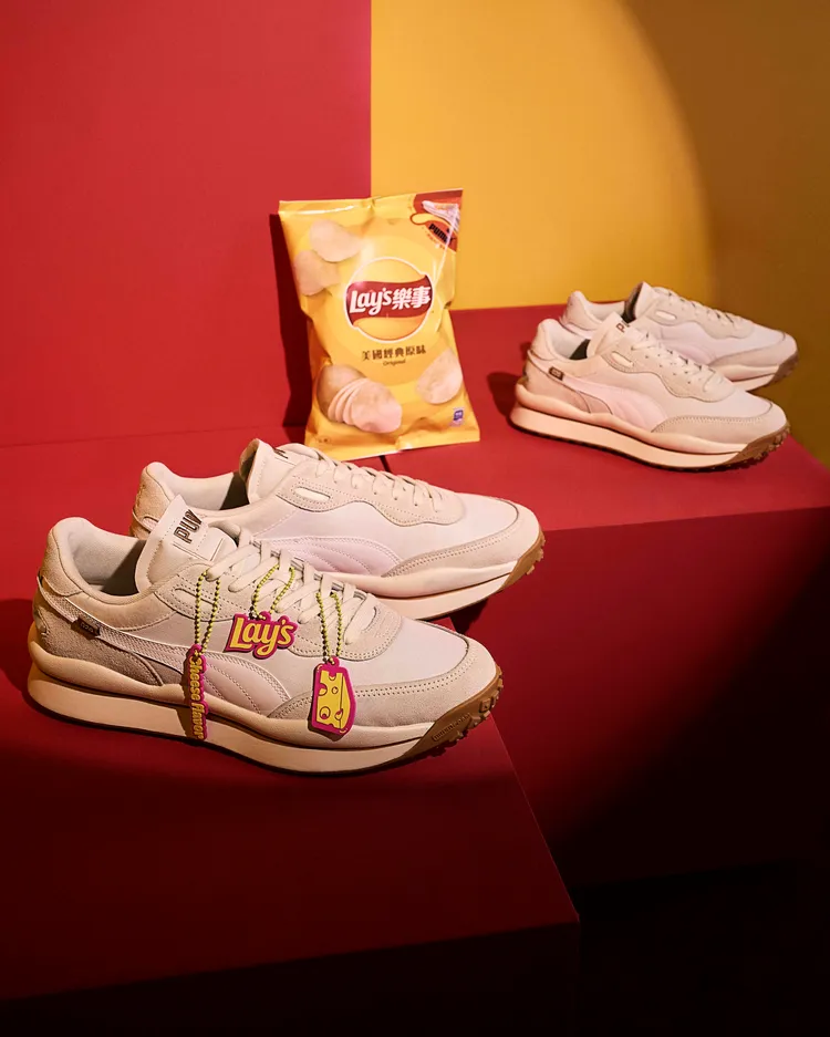 PUMA Style Rider生起司烤奶配色，3280元。品牌提供