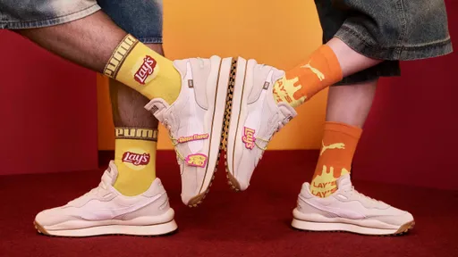PUMA x 樂事「生起司烤奶」限定色登場 聯名襪、鞋扣也好可口
