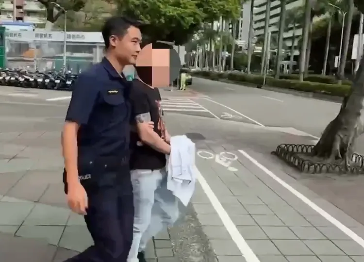 左姓車手遭警方送辦。警方提供