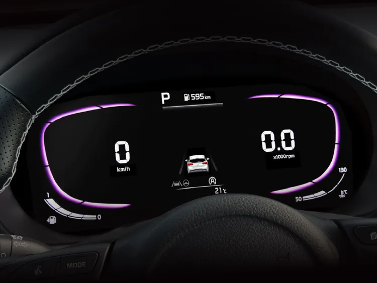 全新2025年式Stonic智慧油電跨界潮旅，新增Supervision多彩科技儀表板。原廠照片