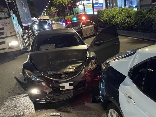 警車剛保養好就被撞 毒蟲駕駛不長眼下場曝光