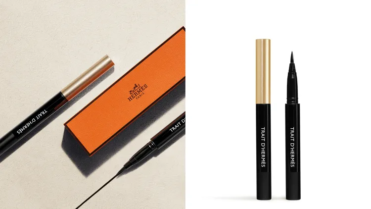 愛馬仕精準濃黑眼線液筆，0.5ml／2400元。品牌提供