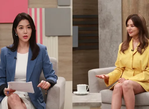 畫面太香!最美士官長首同台「小5歲主播妹」 網驚:姊妹倆好知性