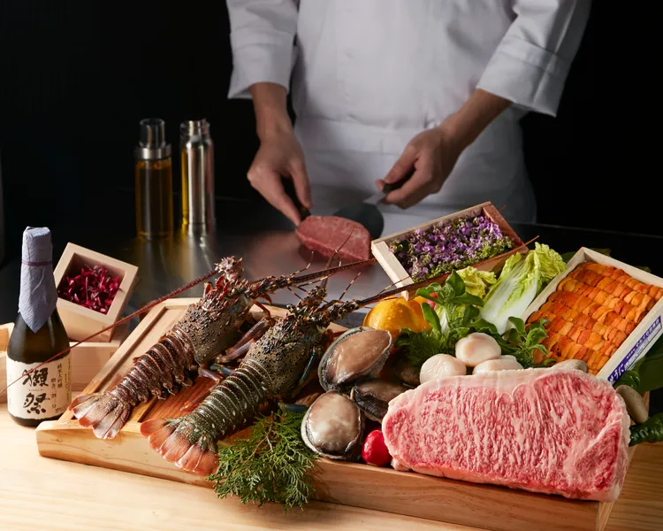 阪前和牛鐵板燒極旨和牛 鐵板之道。業者提供