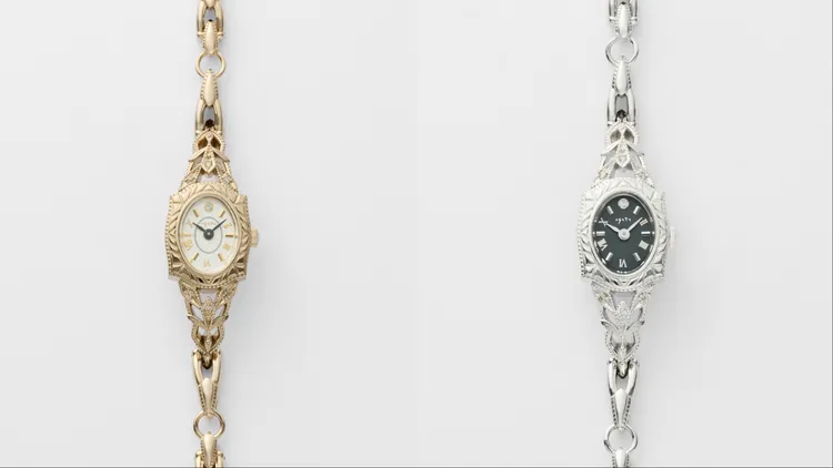 agete 2024冬季限定珠寶手錶，各5萬9000元。品牌提供