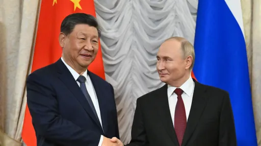 抱團取暖金磚峰會 習近平與普丁在喀山舉行雙邊會晤