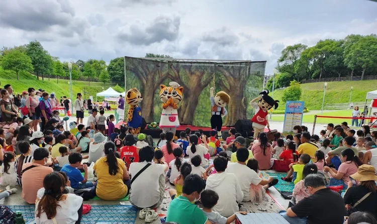 ▲小青蛙劇團將帶來兒童劇「熊的傳說」，讓大小朋友從短劇中認識交通安全