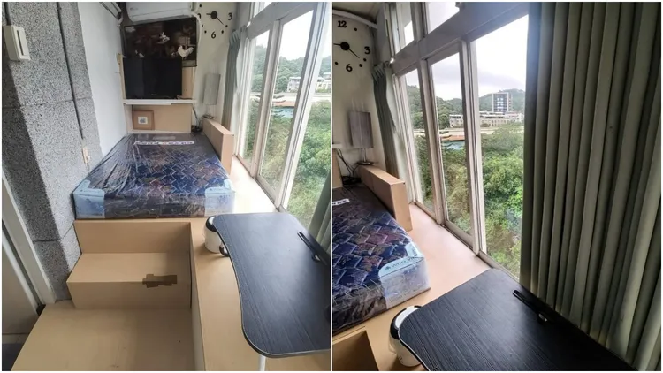 套房格局相當奇葩。翻攝《@taipei_king_house》IG