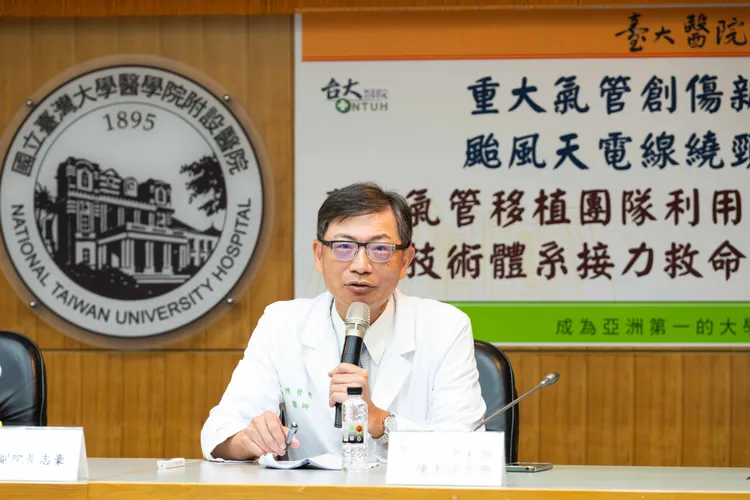 台大醫院外科部主任陳晉興。台大醫院提供