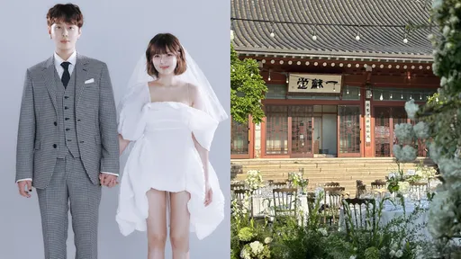 泫雅明三清閣韓屋嫁龍俊亨!砸百萬戶外唯美婚宴場地出閣