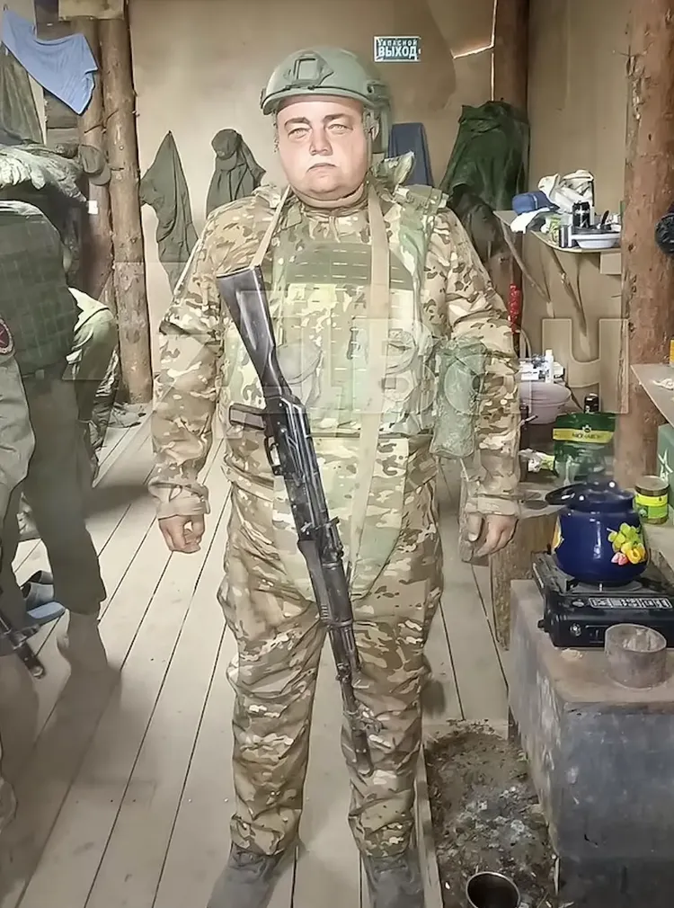 俄版胖李奧為了有固定收入從軍，他看起來比先前更胖了。翻攝NY Post