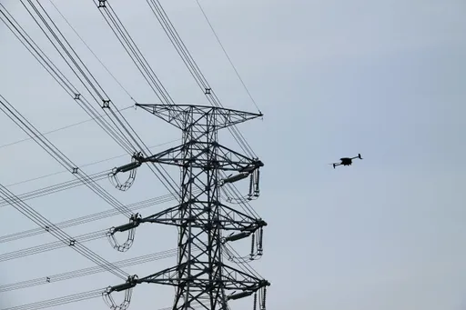 蜘蛛人不用再爬高壓電塔 嘉惠電力首創5G∕AI巡檢輸配電線