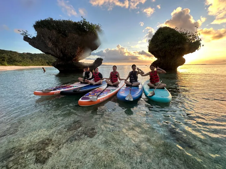 雄獅ITF線上旅展推春節包機，搭星宇航空直飛關島。業者提供