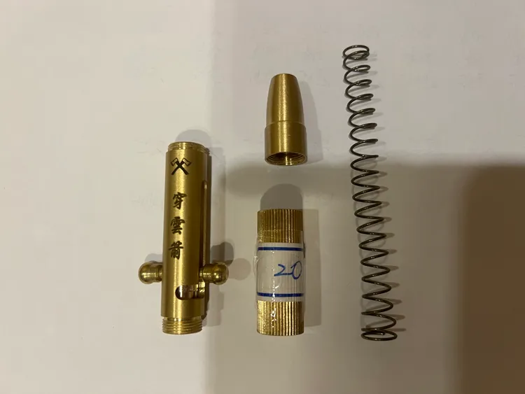 南打日前查獲新型態管制槍砲「穿雲箭」。翻攝畫面