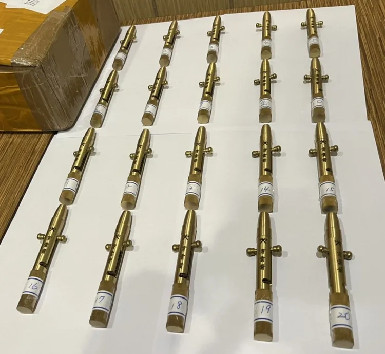 南打日前查獲新型態管制槍砲「穿雲箭」。翻攝畫面