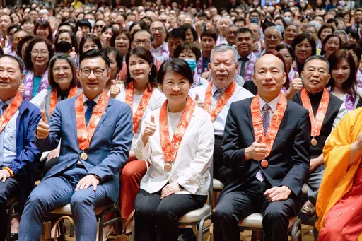 出席佛光山新寺落成！面對立院吵架攻防　韓國瑜：我都默念心經