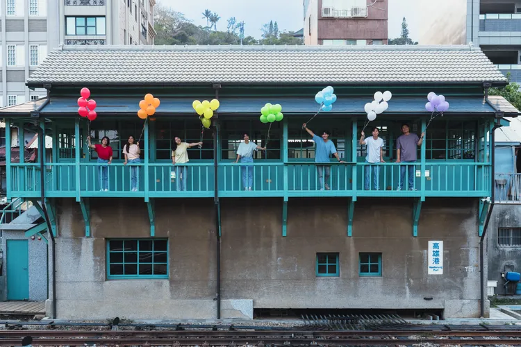 「哈瑪星鐵道園區」全面升級，包含舊打狗驛、北號誌樓、檢修車棚區。文化局提供