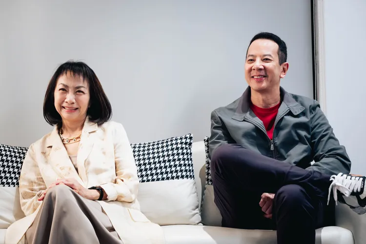 楊曜愷（右）與區嘉雯繼《叔．叔》後二度合作。高雄電影節提供